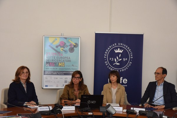 La conferenza stampa della Notte dei Ricercatori a Ferrara